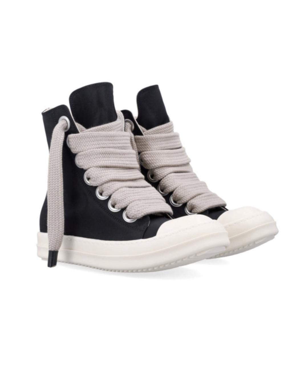 RICK OWENS DRKSHDW Черные кроссовки, фото 3
