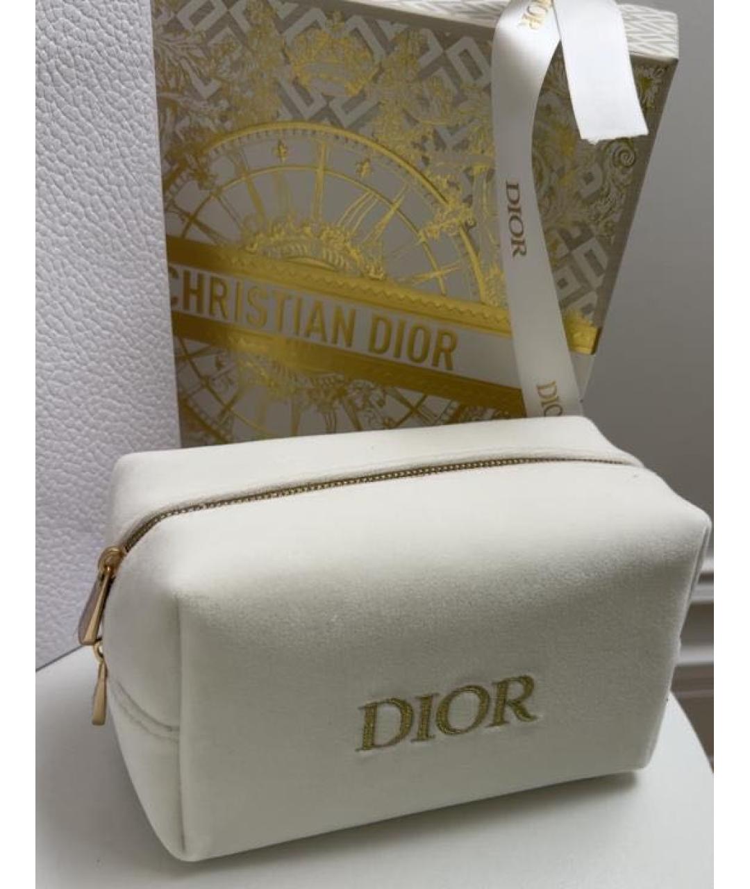 CHRISTIAN DIOR Белая косметичка, фото 8