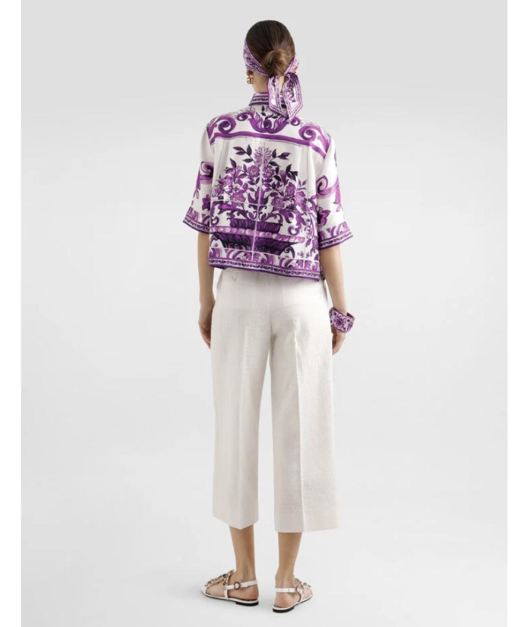 DOLCE&GABBANA Фиолетовая рубашка, фото 3