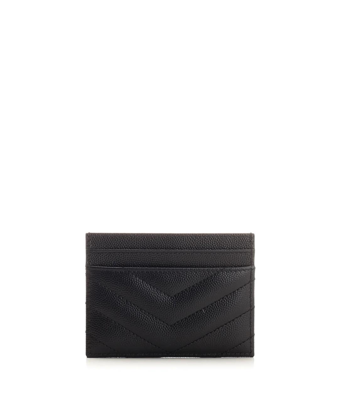 SAINT LAURENT Черный кардхолдер, фото 2