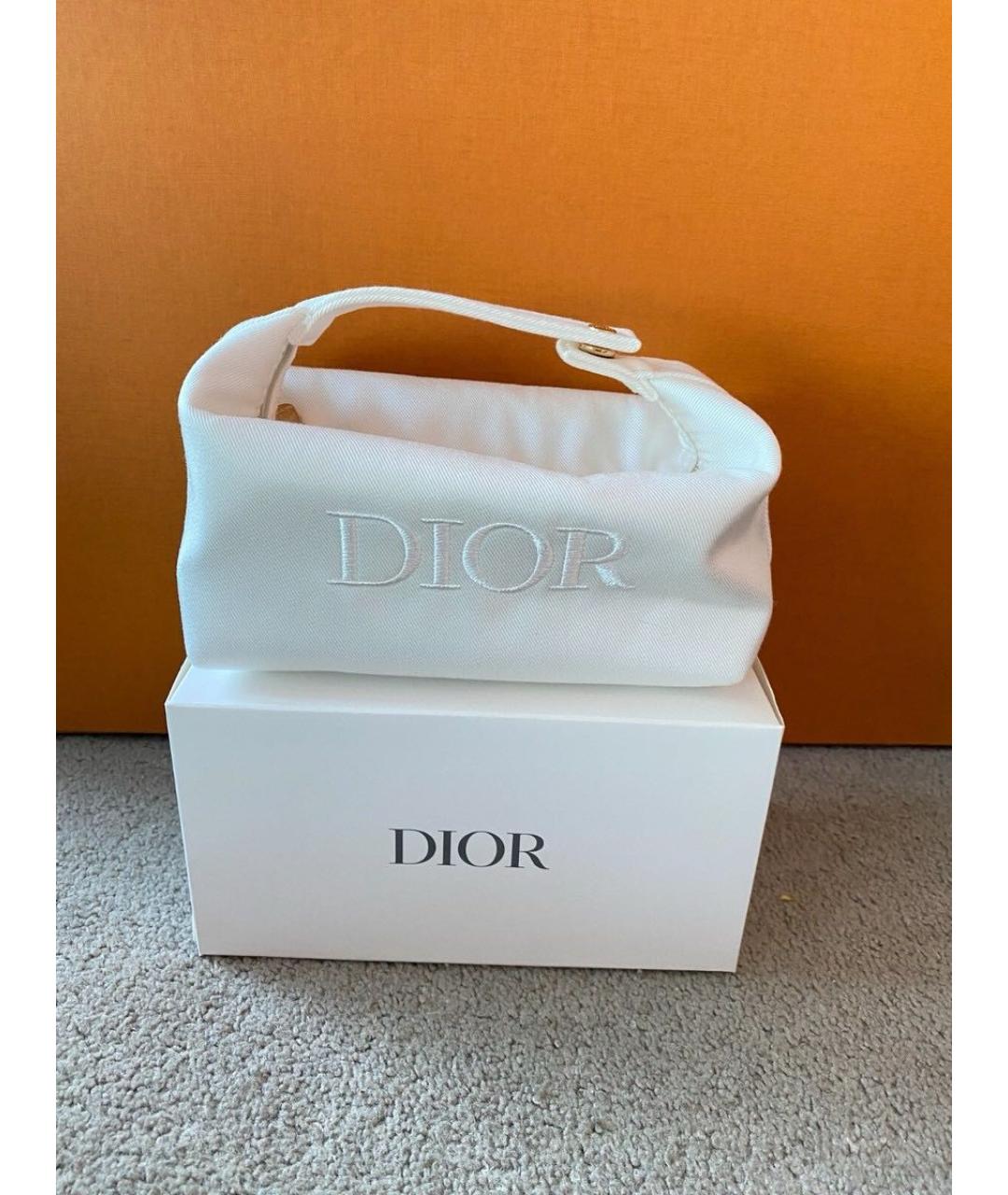 CHRISTIAN DIOR Белая косметичка, фото 2