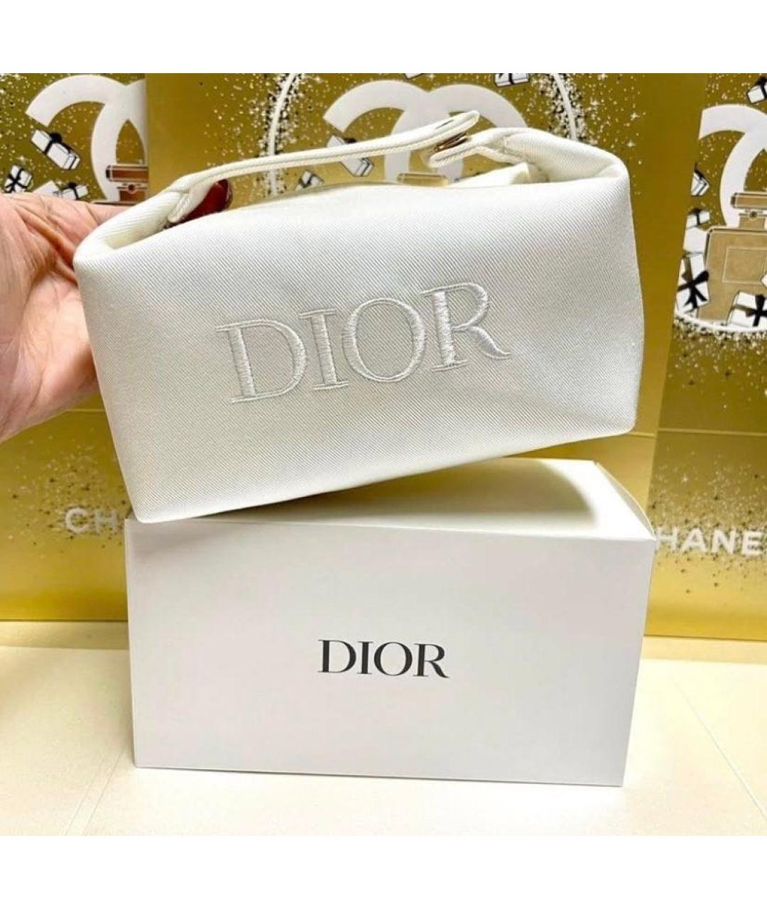 CHRISTIAN DIOR Белая косметичка, фото 3