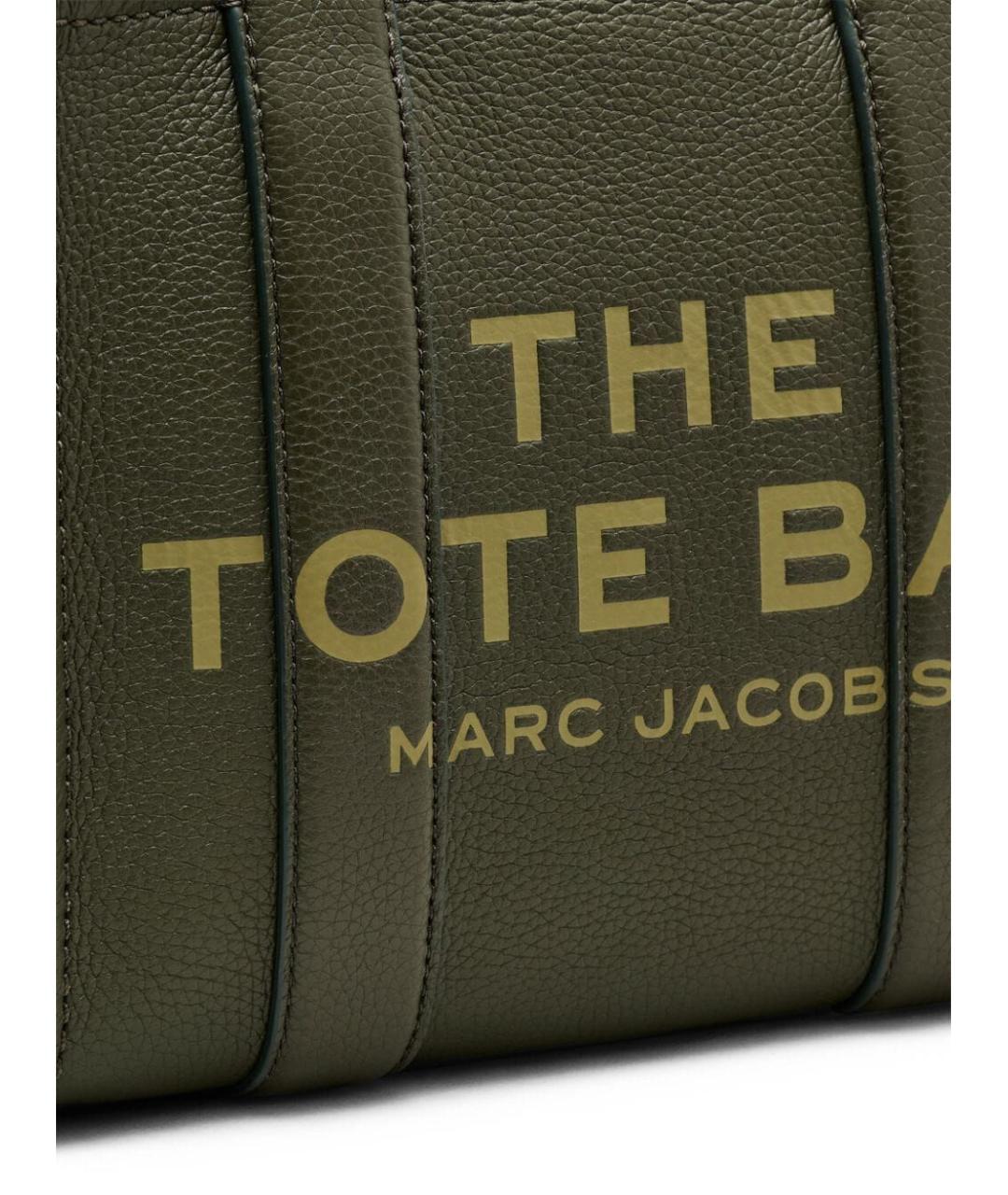 MARC JACOBS Зеленая кожаная сумка тоут, фото 4