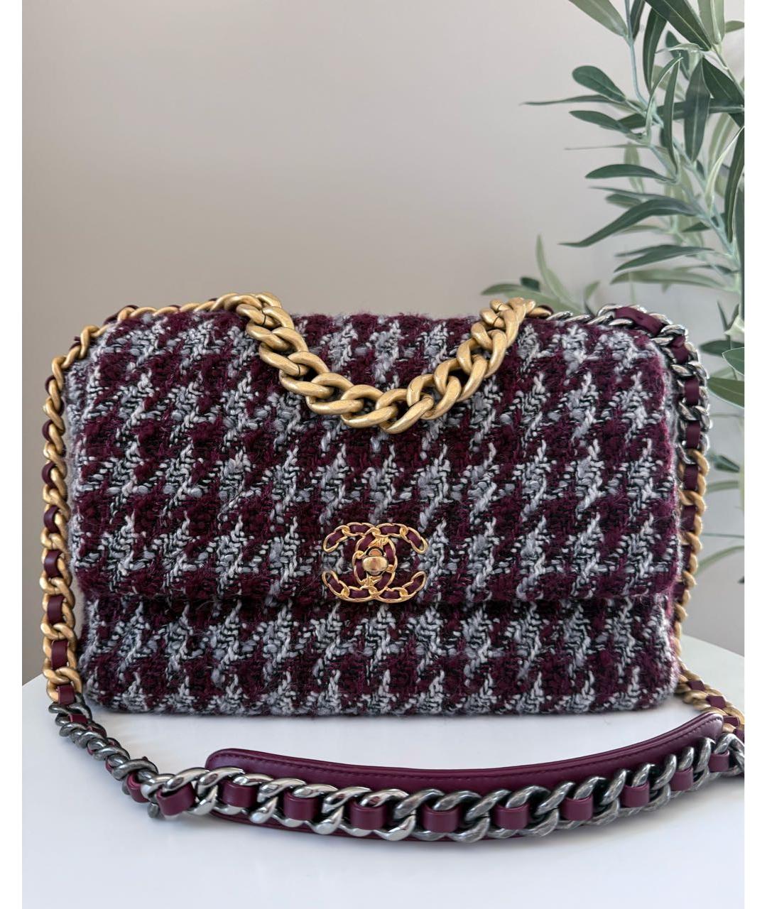 CHANEL Мульти твидовая сумка через плечо, фото 2