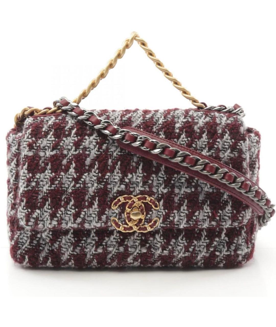 CHANEL Мульти твидовая сумка через плечо, фото 1