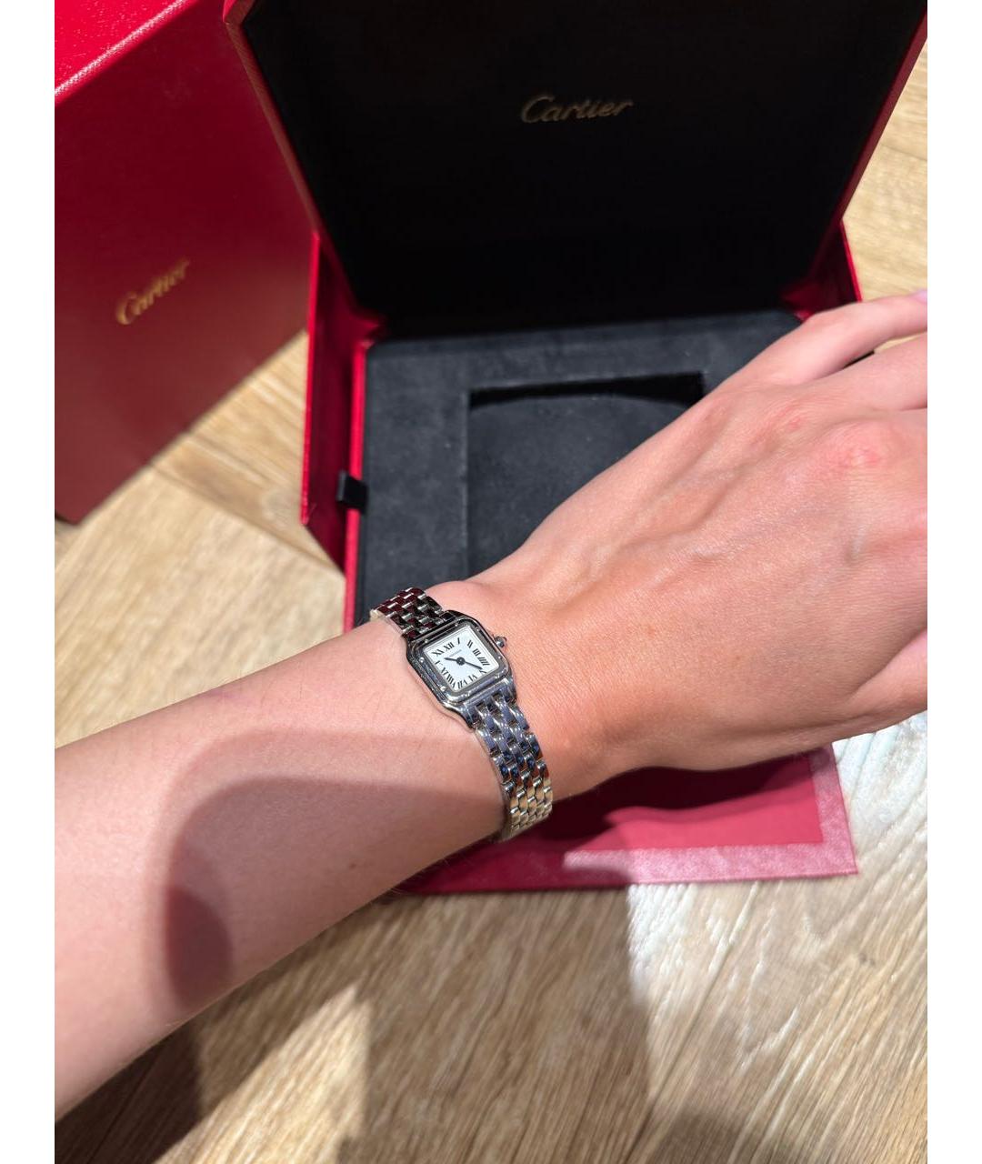 CARTIER Серебряные часы, фото 2