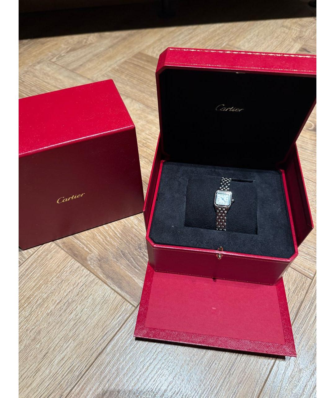 CARTIER Серебряные часы, фото 3
