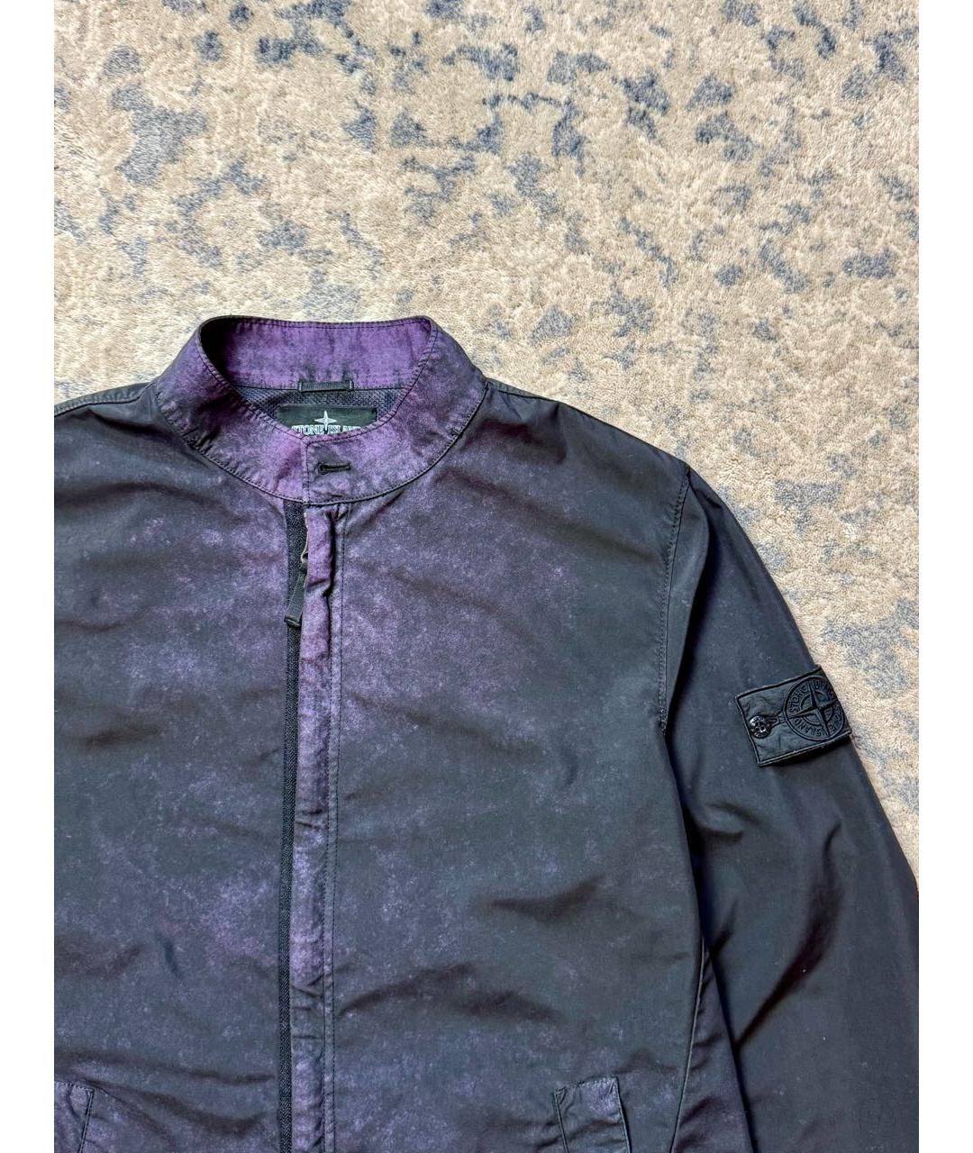 STONE ISLAND SHADOW PROJECT Темно-синее полиэстеровое пальто, фото 3
