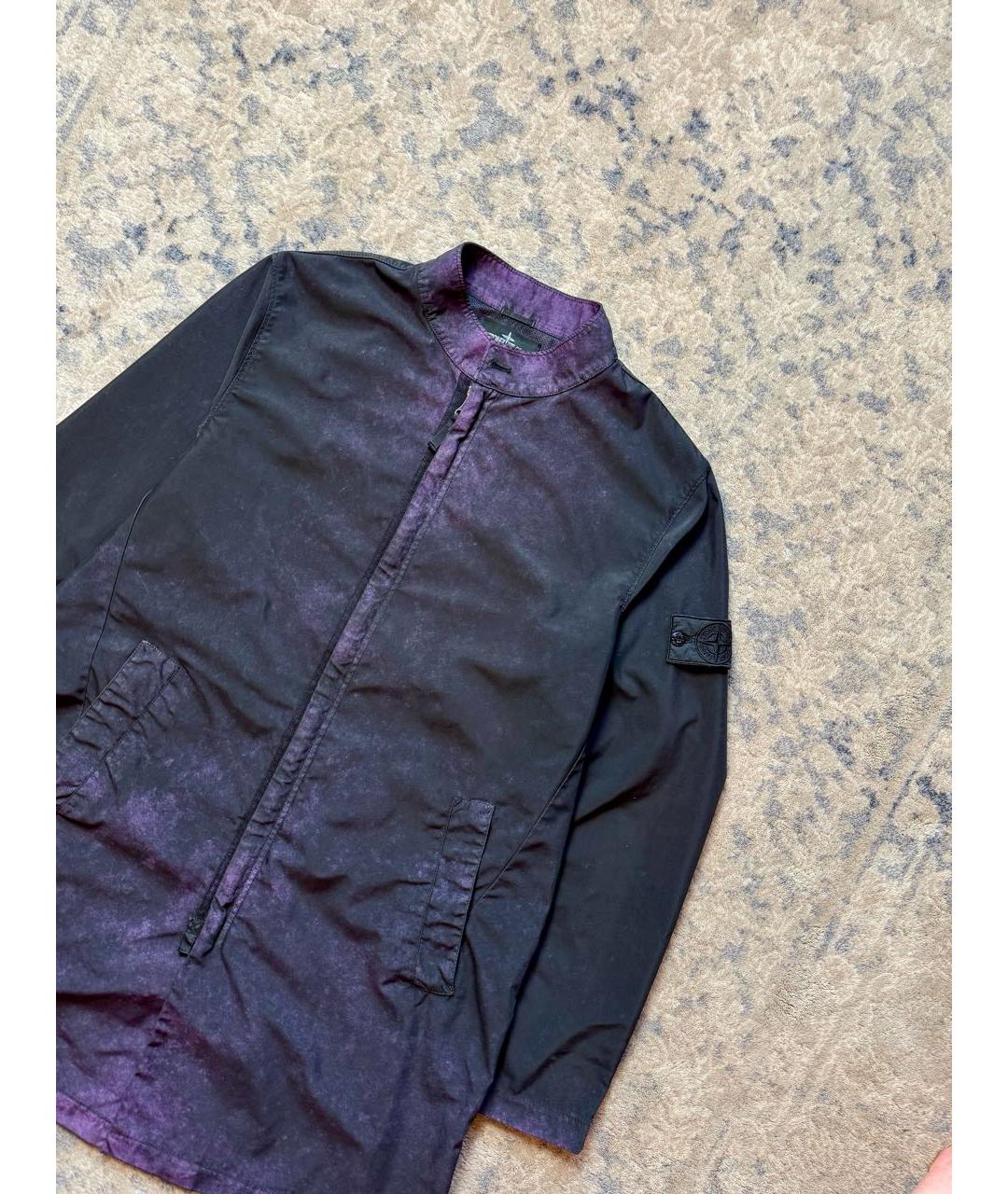 STONE ISLAND SHADOW PROJECT Темно-синее полиэстеровое пальто, фото 2