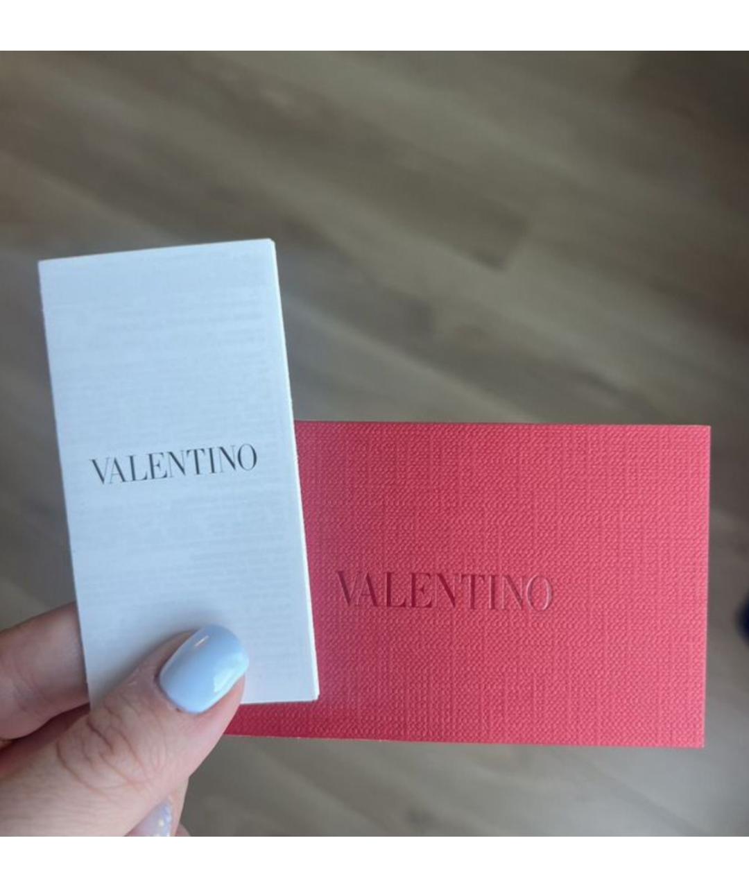 VALENTINO Золотые металлические солнцезащитные очки, фото 3