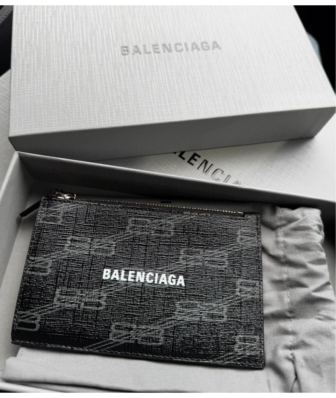 BALENCIAGA Серый кардхолдер, фото 2