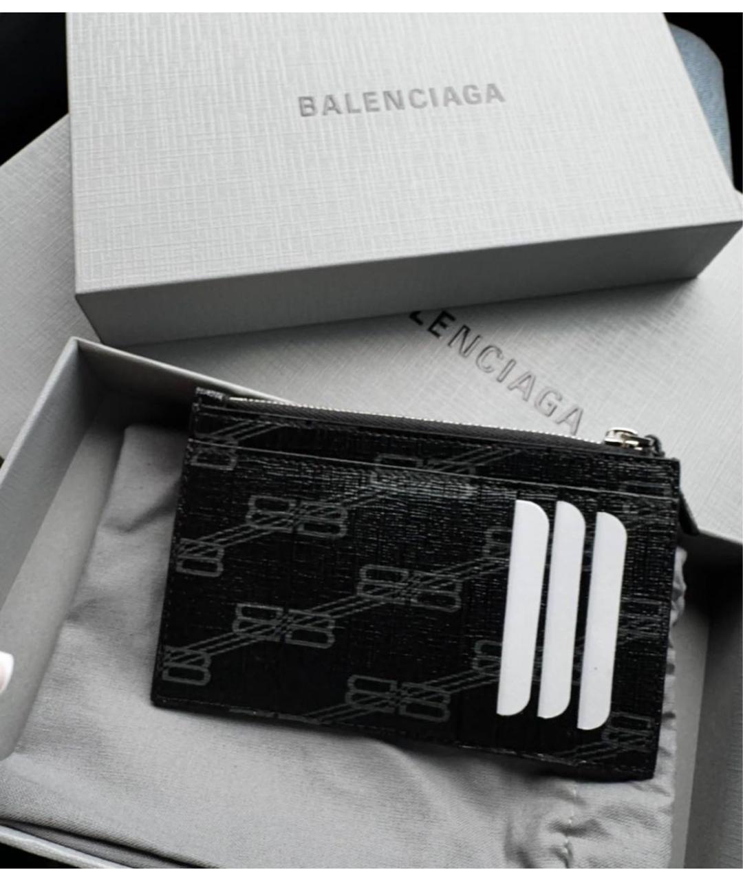 BALENCIAGA Серый кардхолдер, фото 3