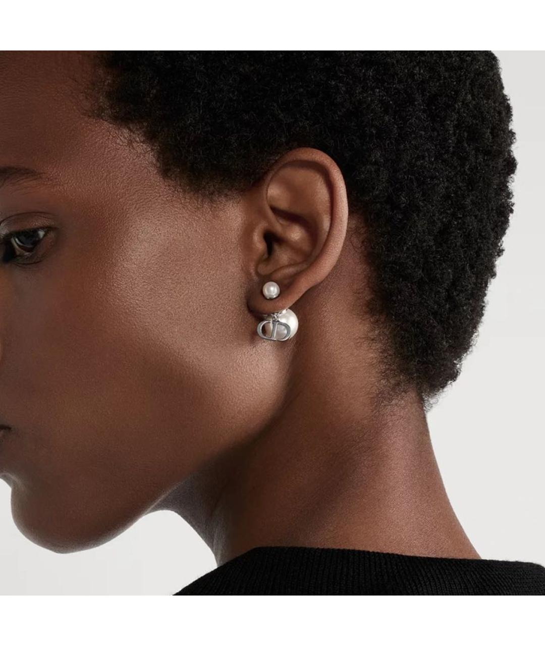 CHRISTIAN DIOR Серебряные серьги, фото 2