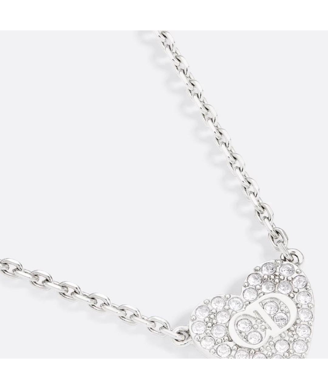CHRISTIAN DIOR Серебряное колье, фото 3