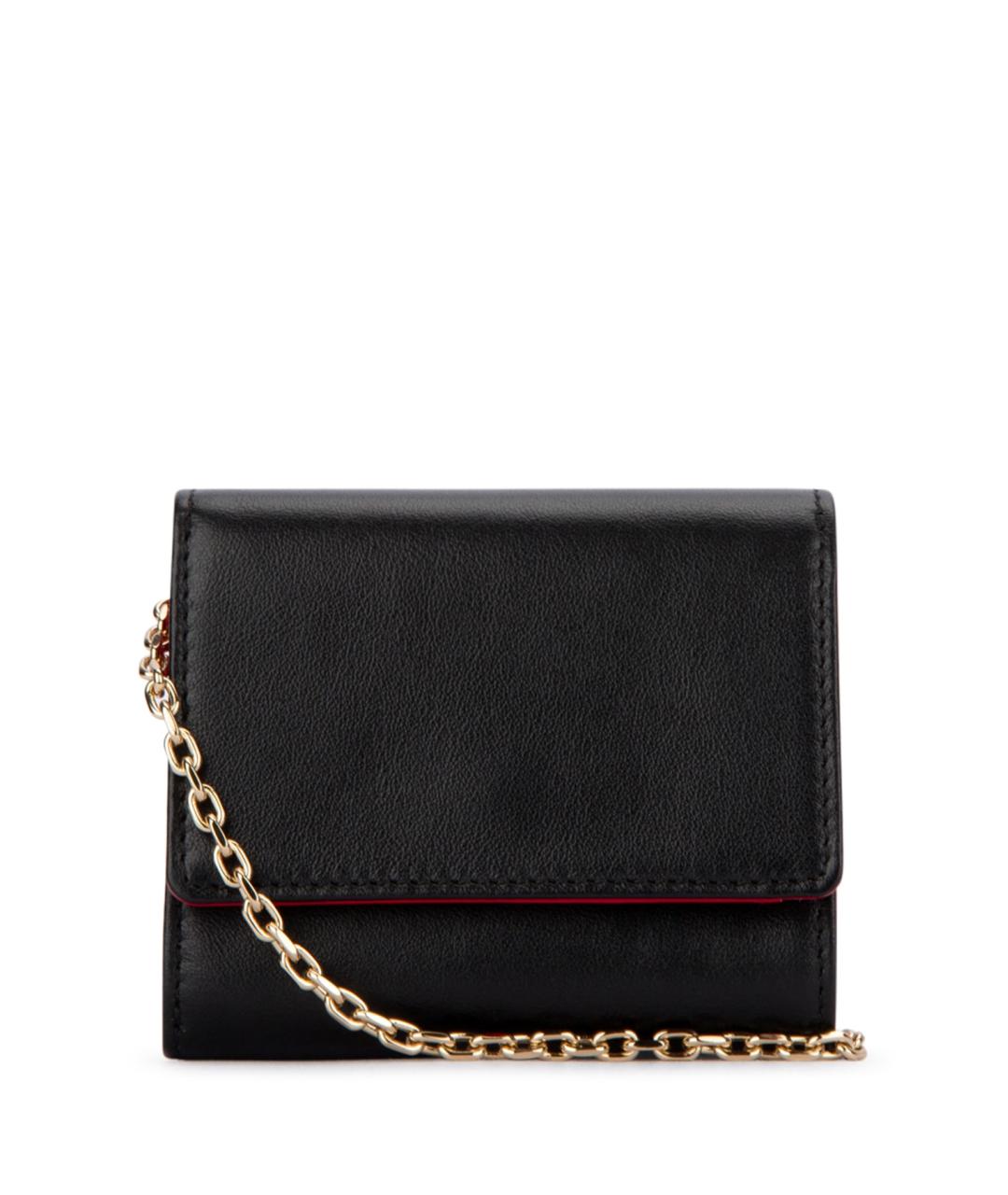 ROGER VIVIER Черный кожаный кошелек, фото 3