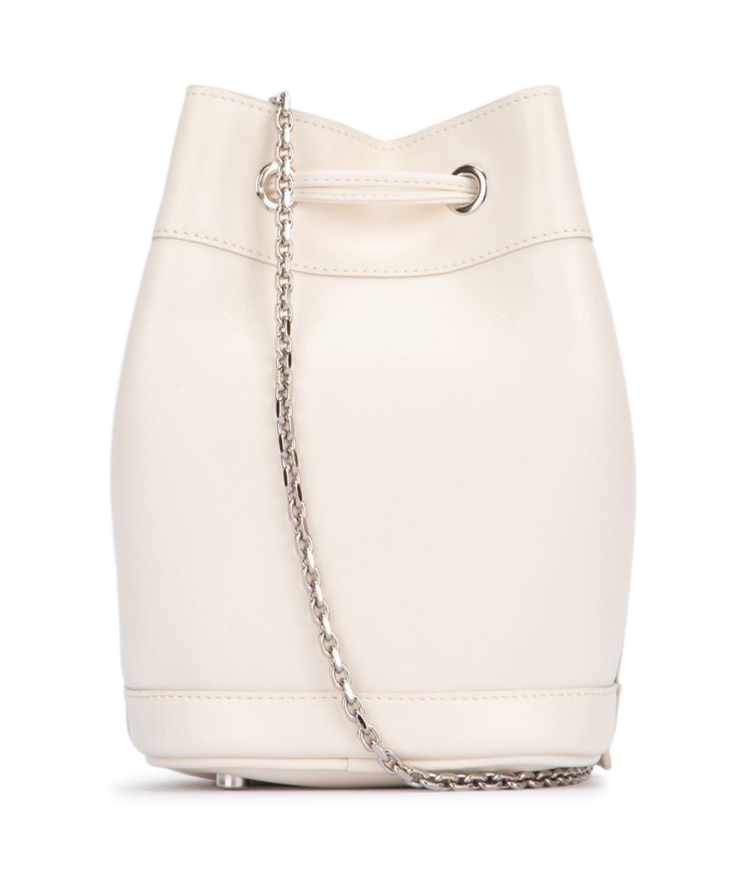 ROGER VIVIER Белая кожаная сумка тоут, фото 3