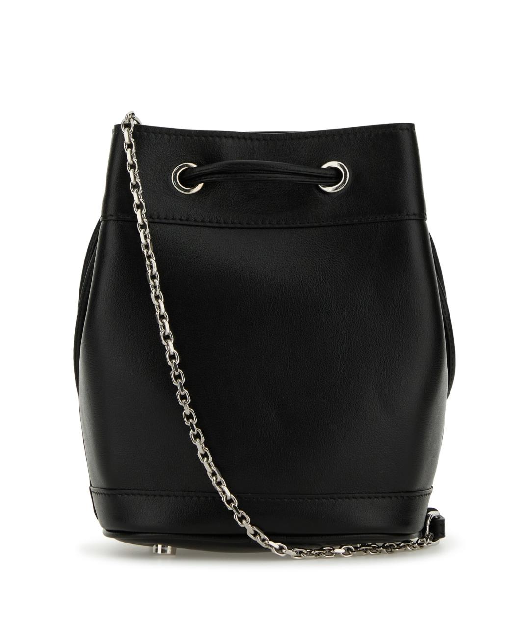 ROGER VIVIER Черная кожаная сумка тоут, фото 3
