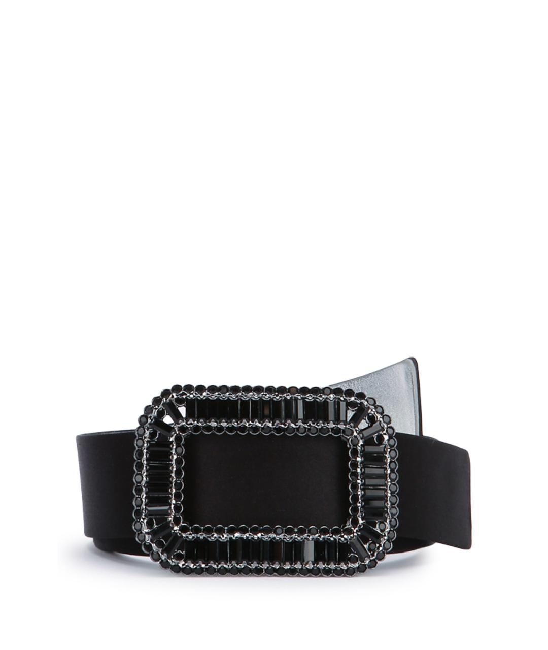 ROGER VIVIER Черный ремень, фото 1