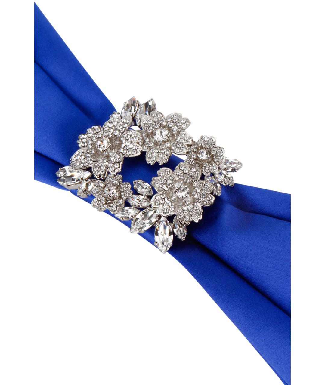 ROGER VIVIER Синяя повязка на голову, фото 3