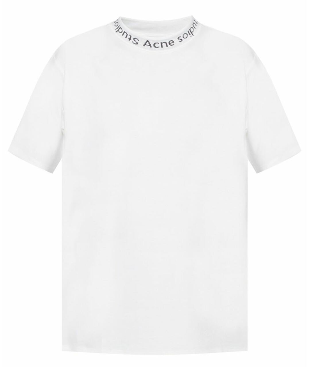 ACNE STUDIOS Белая вискозная футболка, фото 1