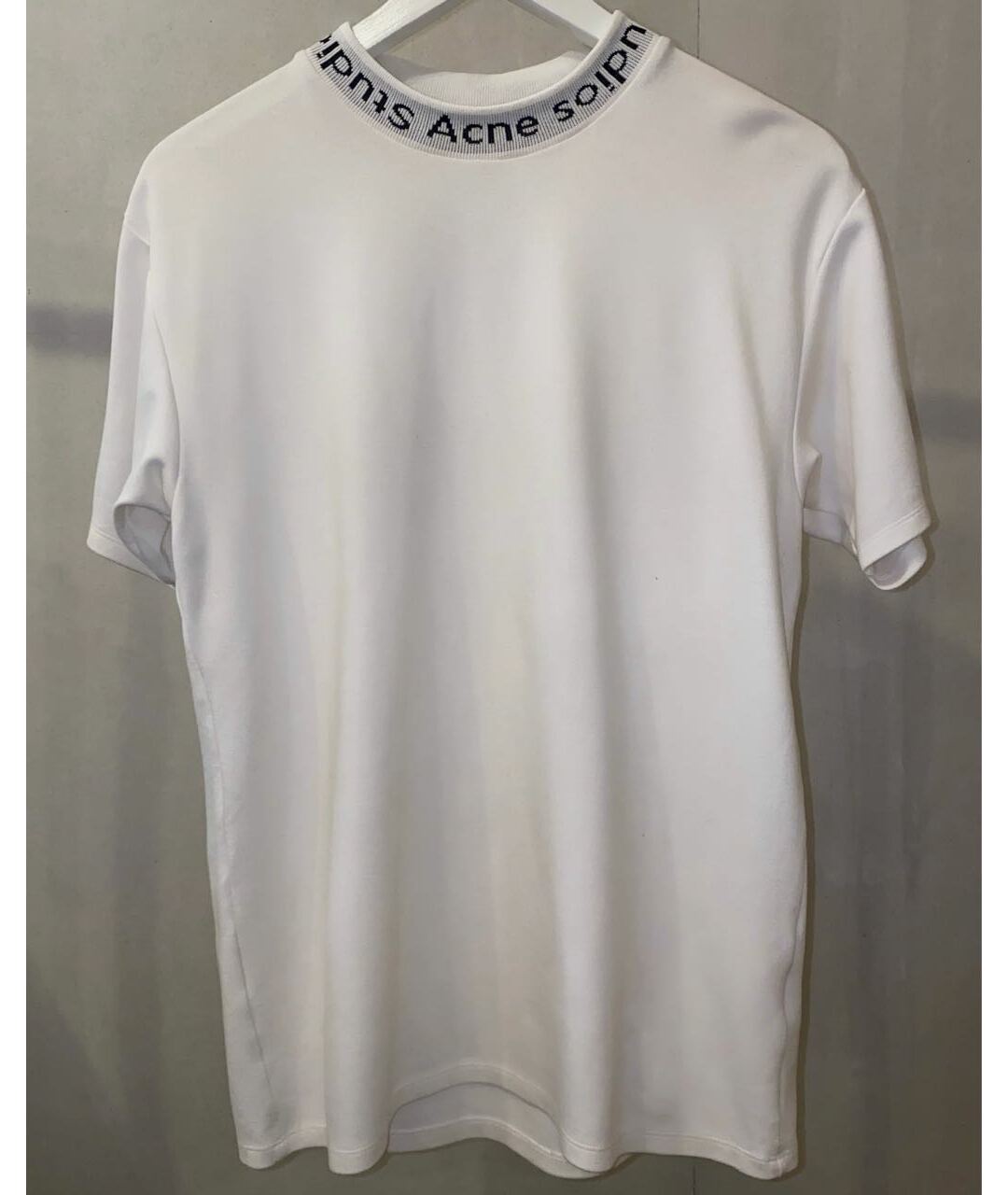 ACNE STUDIOS Белая вискозная футболка, фото 2