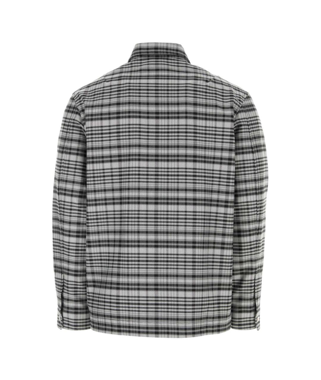 LANVIN Серая хлопковая куртка, фото 2