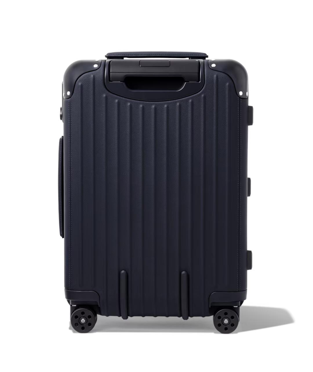 Rimowa Синий кожаный чемодан, фото 5