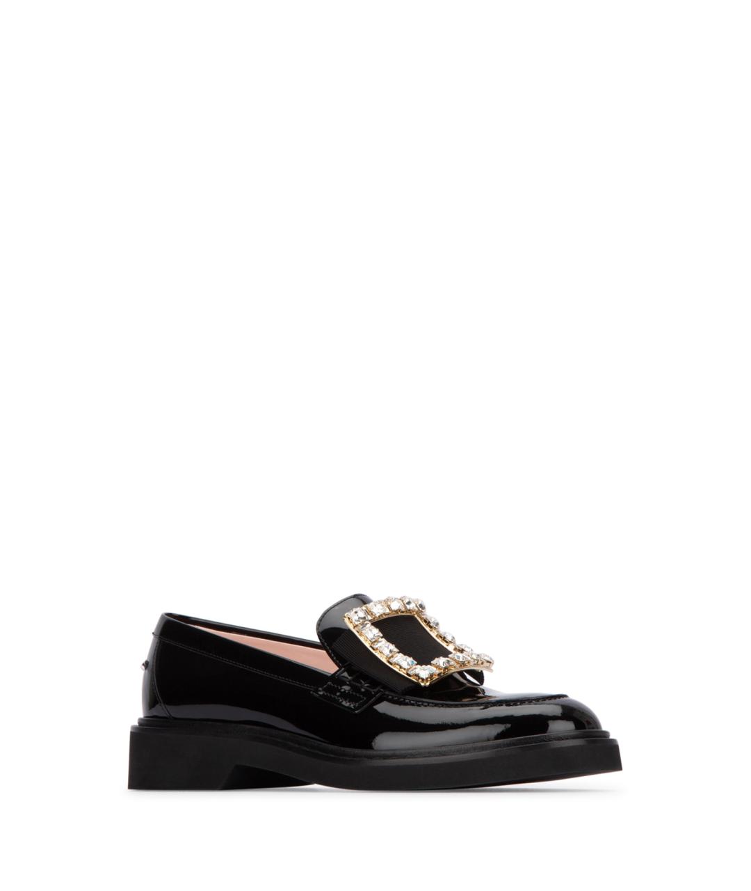 ROGER VIVIER Черные лоферы из лакированной кожи, фото 2