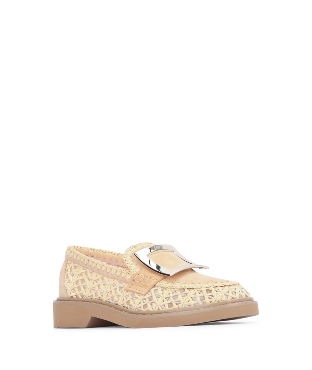 ROGER VIVIER Бежевые лоферы, фото 2
