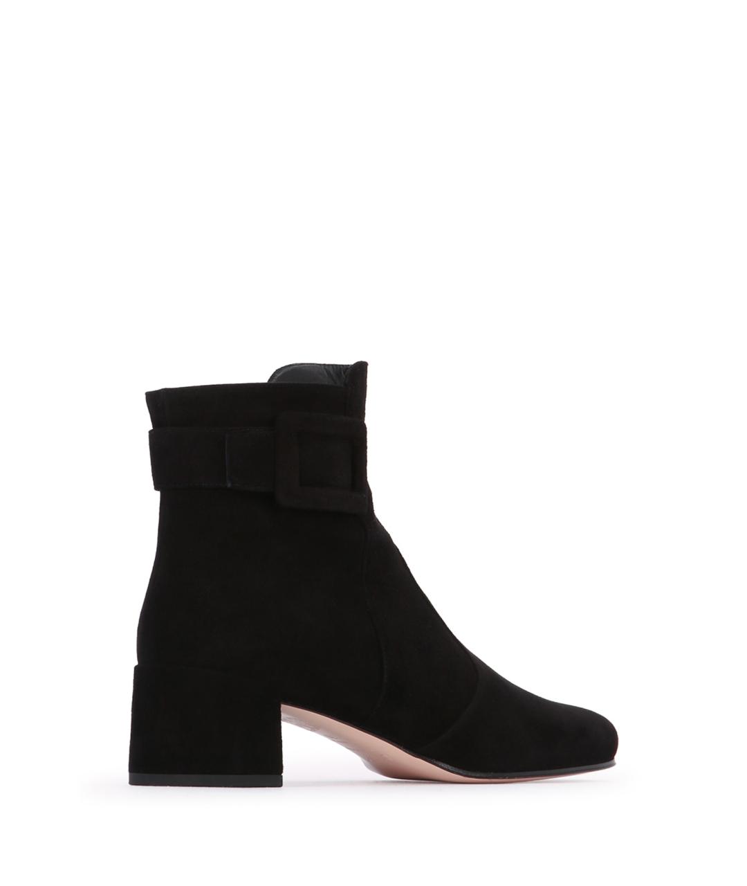 ROGER VIVIER Черные замшевые ботильоны, фото 3