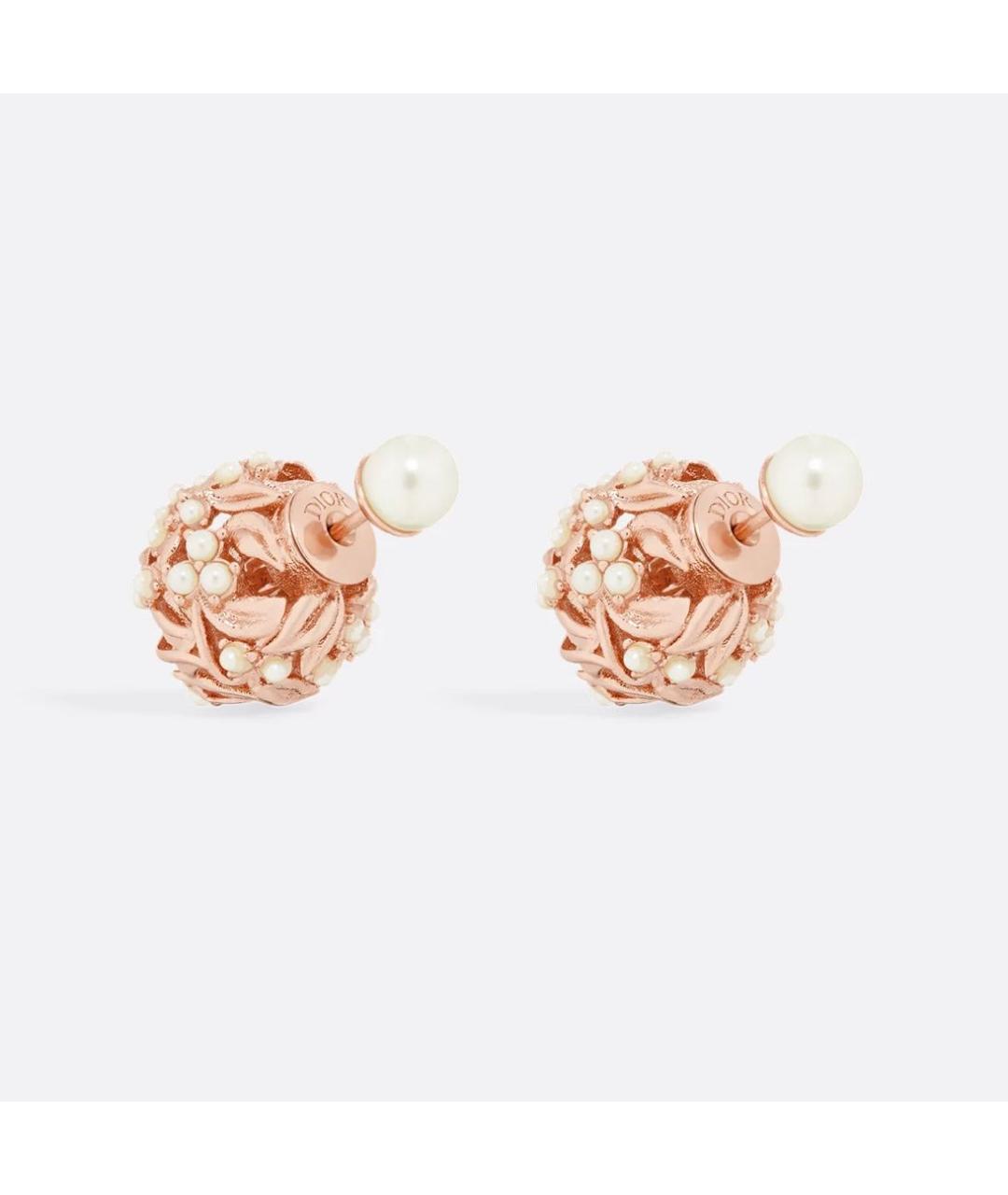 CHRISTIAN DIOR Розовые серьги, фото 4