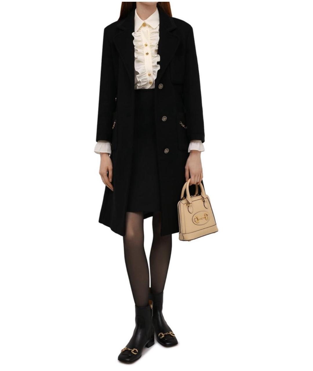 GUCCI Черные кожаные ботильоны, фото 3