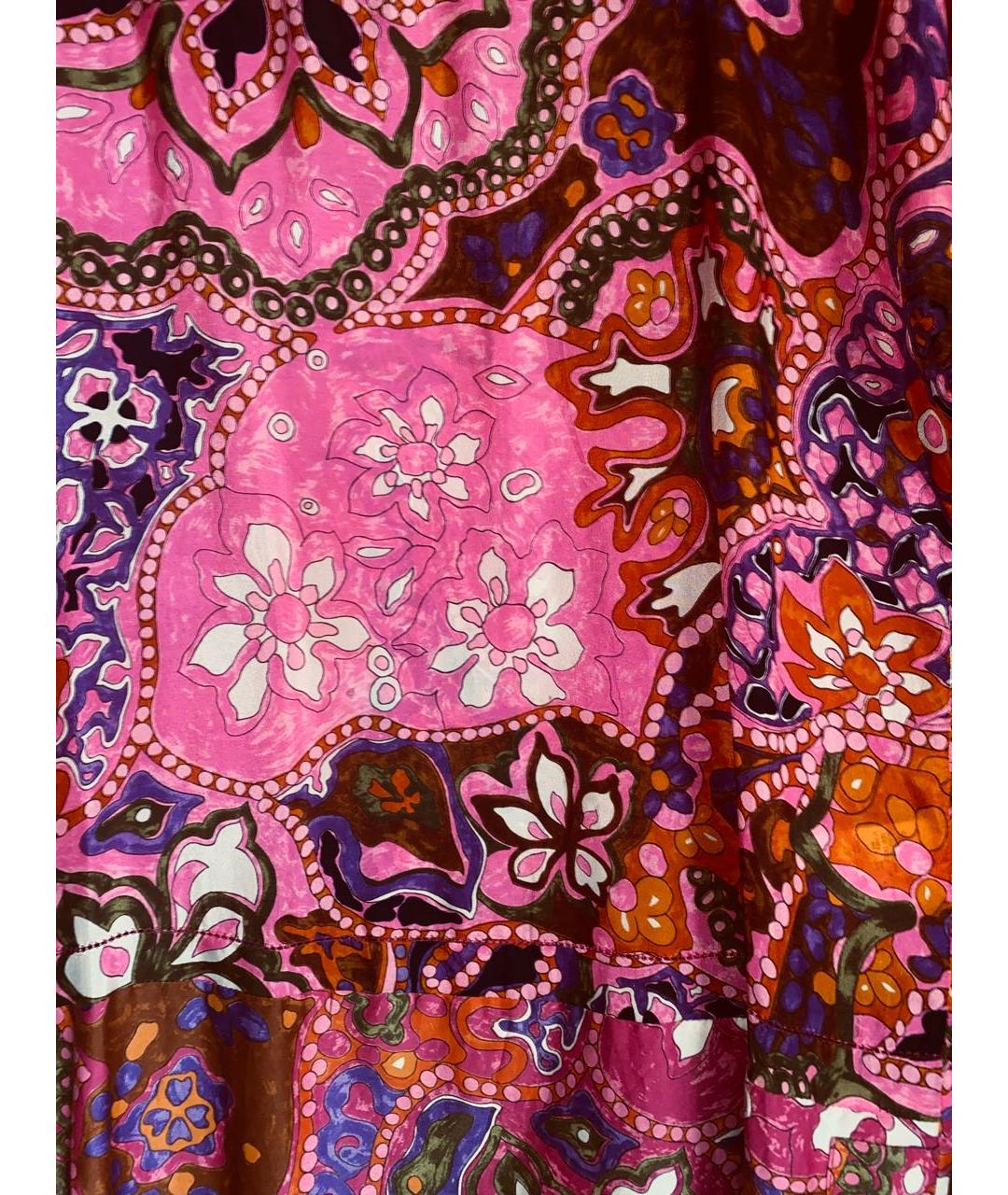 SEE BY CHLOE Мульти шелковое коктейльное платье, фото 4