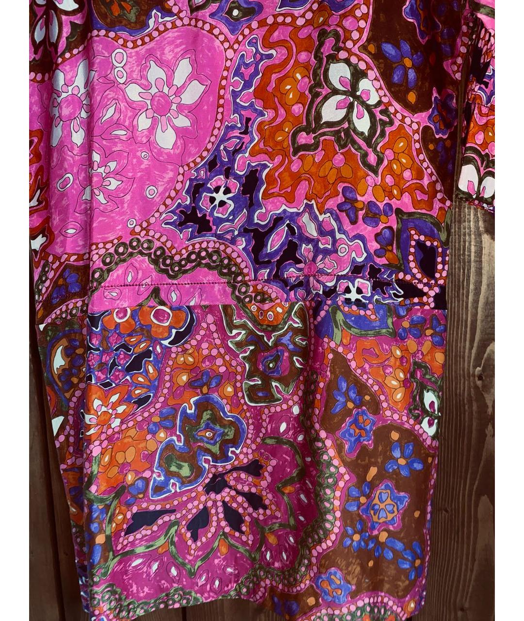 SEE BY CHLOE Мульти шелковое коктейльное платье, фото 7