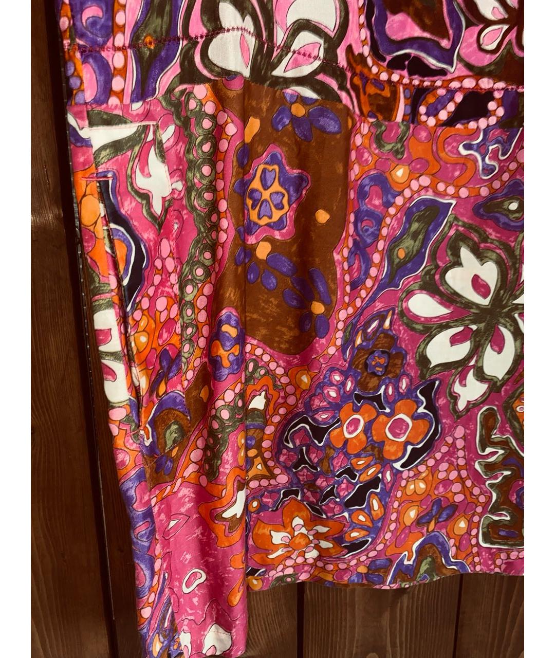 SEE BY CHLOE Мульти шелковое коктейльное платье, фото 5