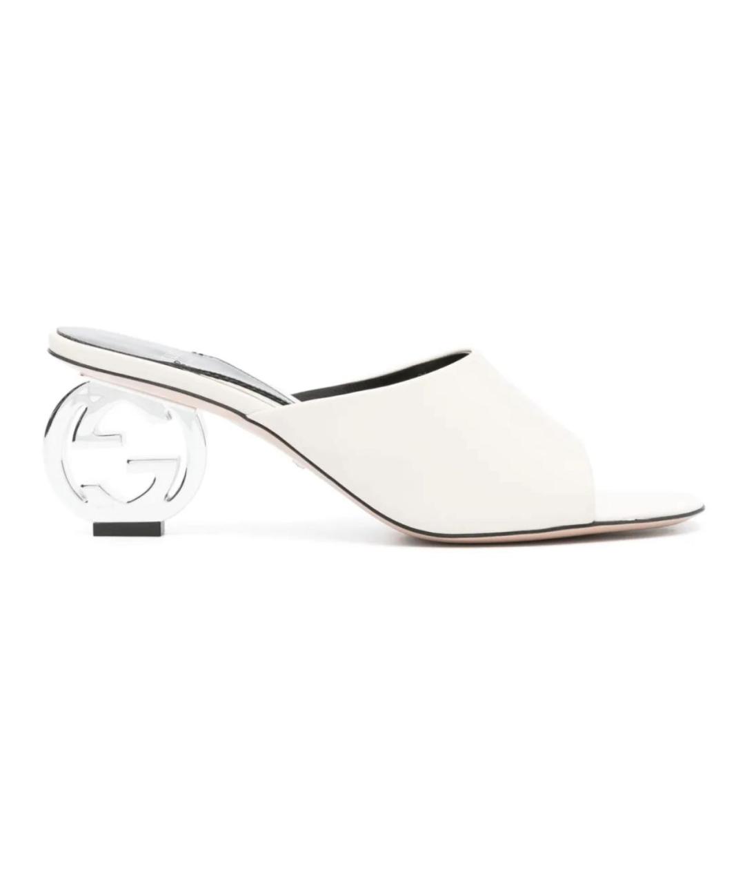 GUCCI Кожаные мюли, фото 1