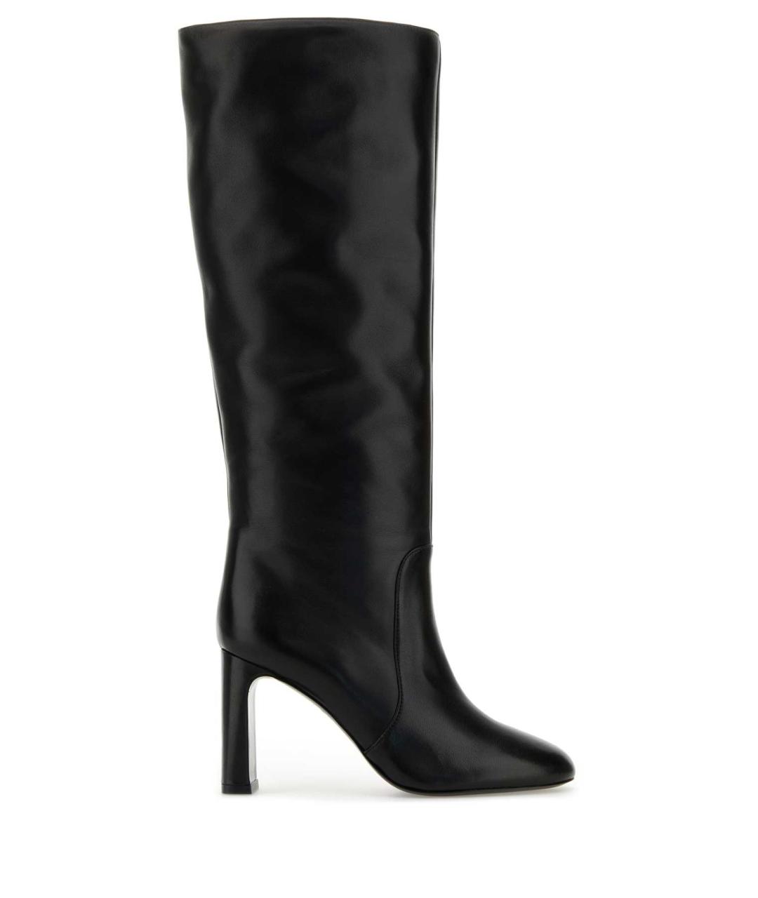 STUART WEITZMAN Черные кожаные сапоги, фото 1
