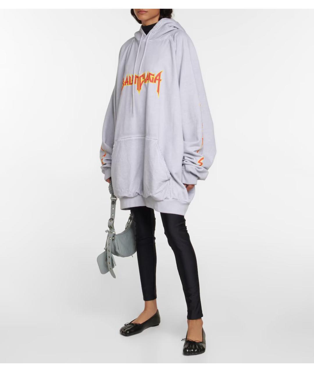 BALENCIAGA Черные кожаные балетки, фото 5