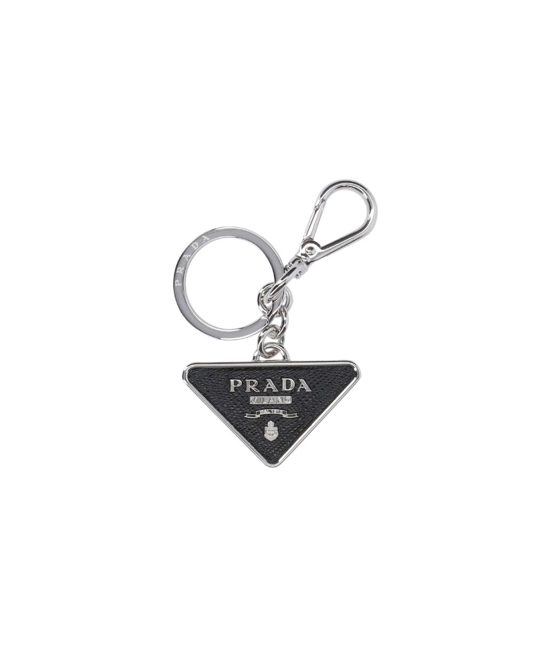PRADA Черный брелок, фото 1