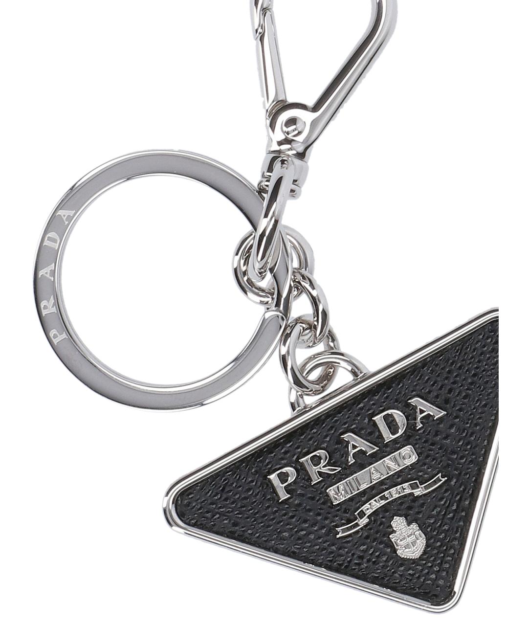 PRADA Черный брелок, фото 3