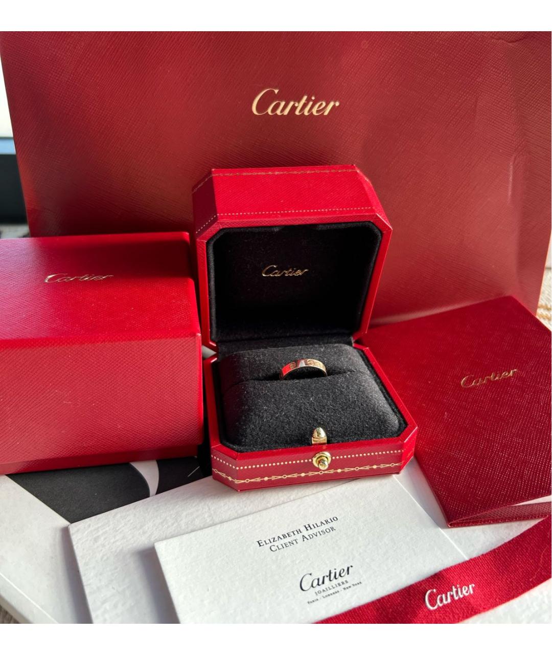 CARTIER Золотое кольцо из розового золота, фото 6