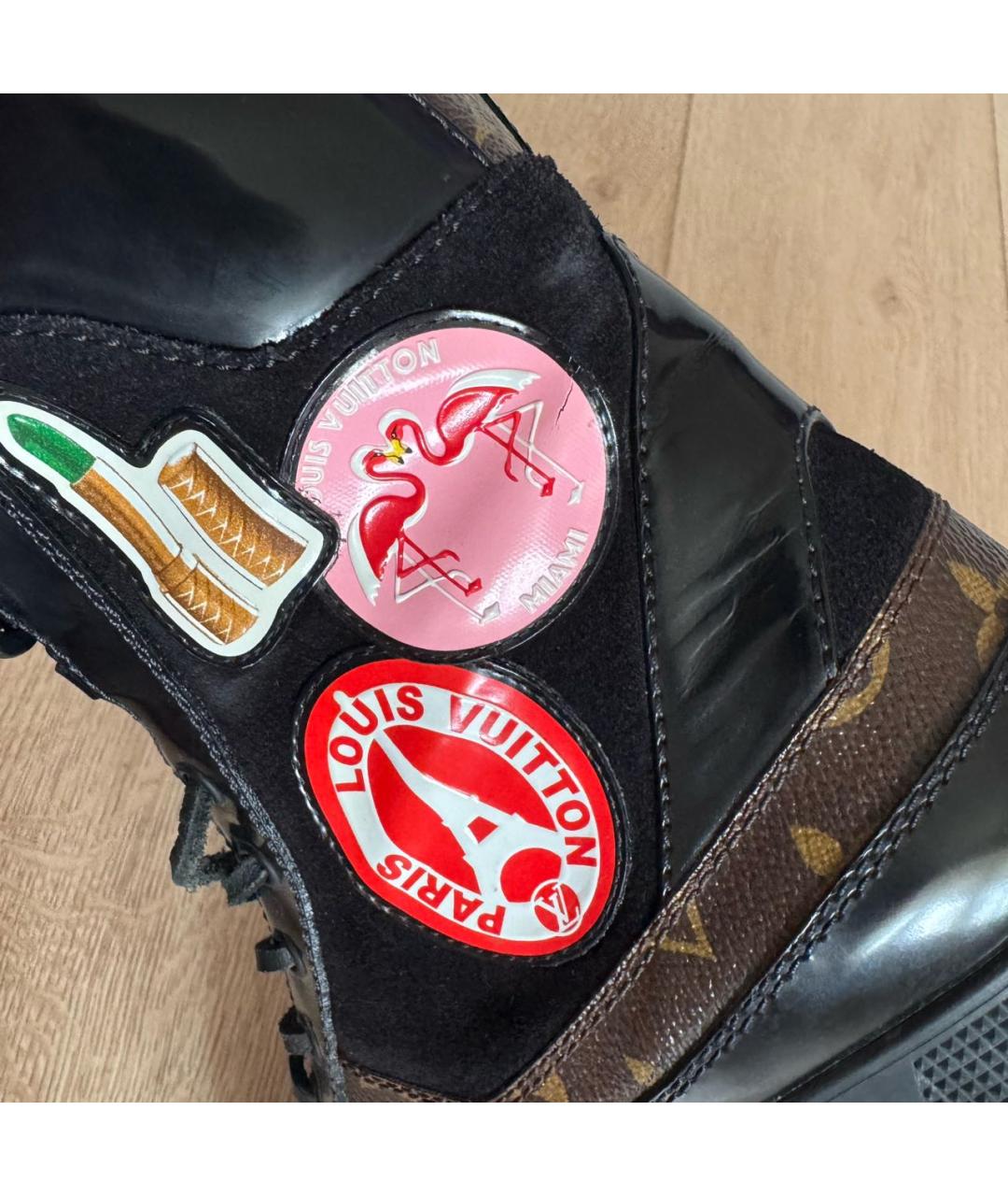 LOUIS VUITTON Коричневые ботинки, фото 7
