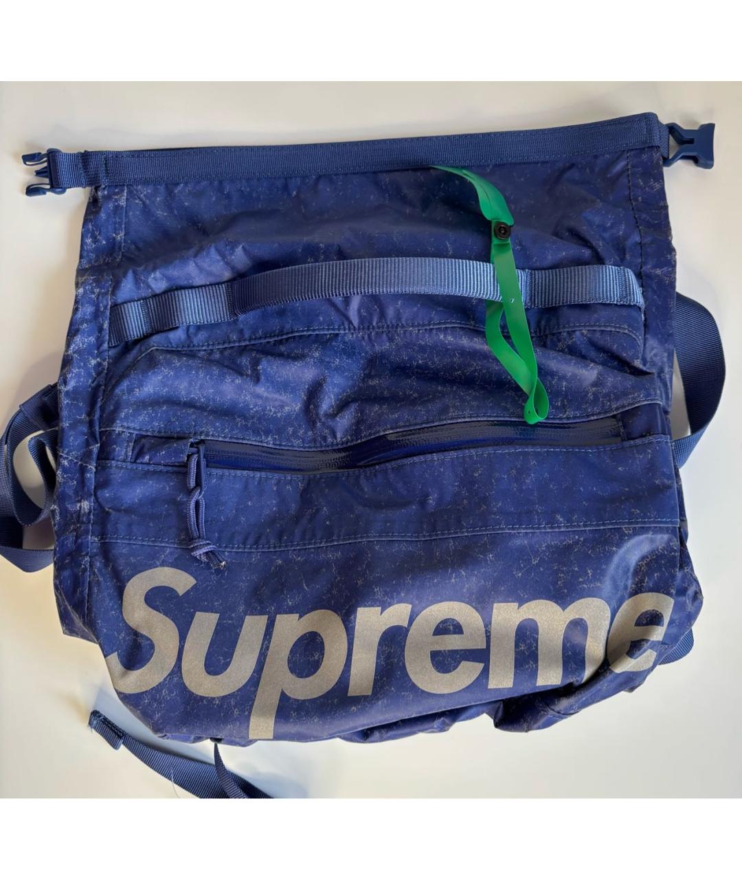 SUPREME Синяя сумка на плечо, фото 9