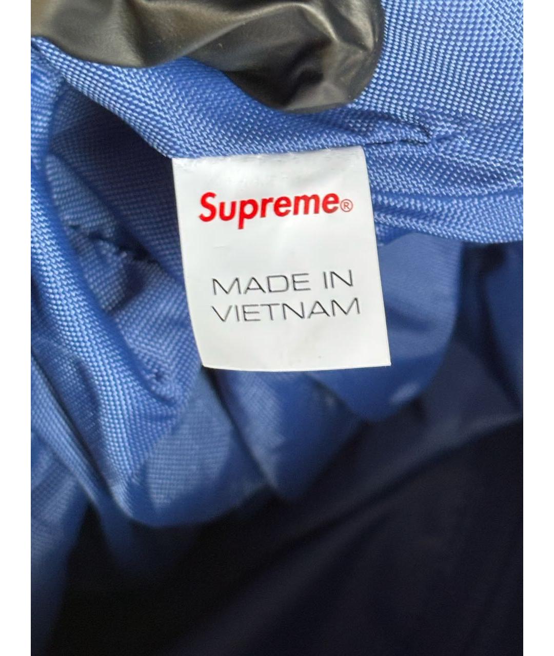SUPREME Синяя сумка на плечо, фото 8
