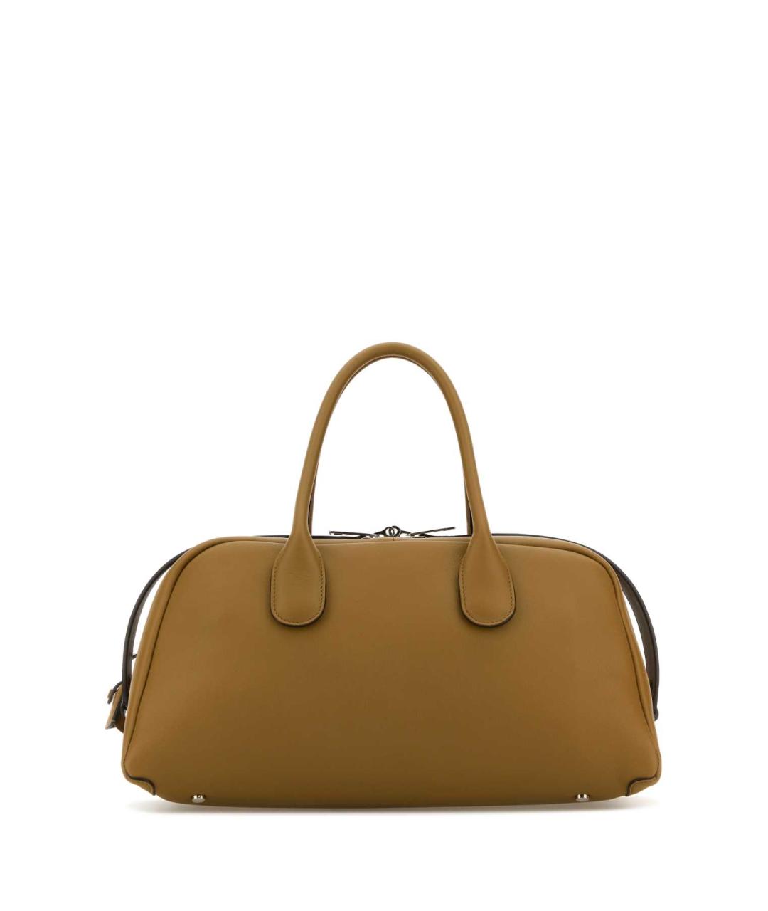 TOD'S Зеленая кожаная сумка с короткими ручками, фото 3