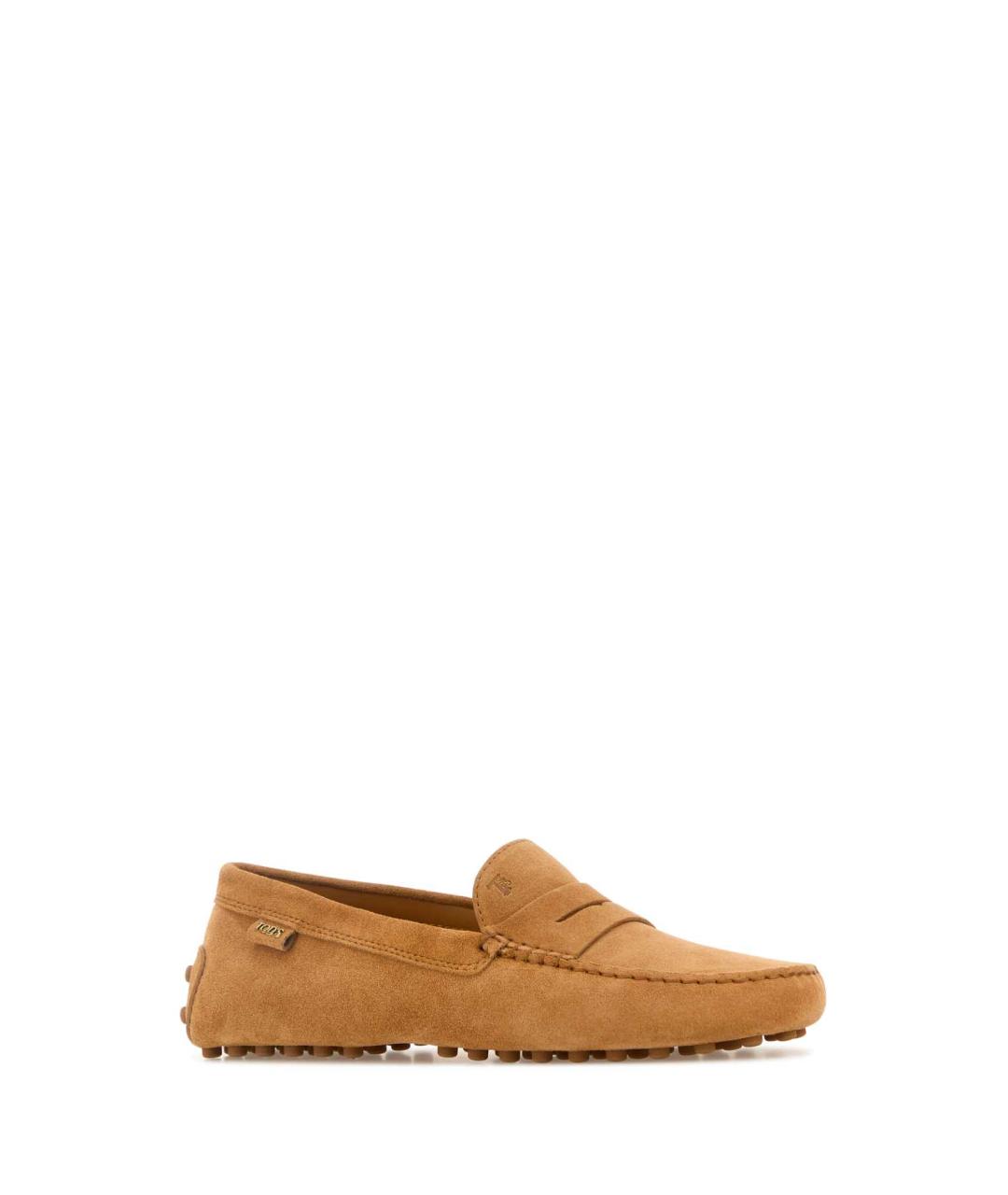 TOD'S Бежевые замшевые лоферы, фото 2