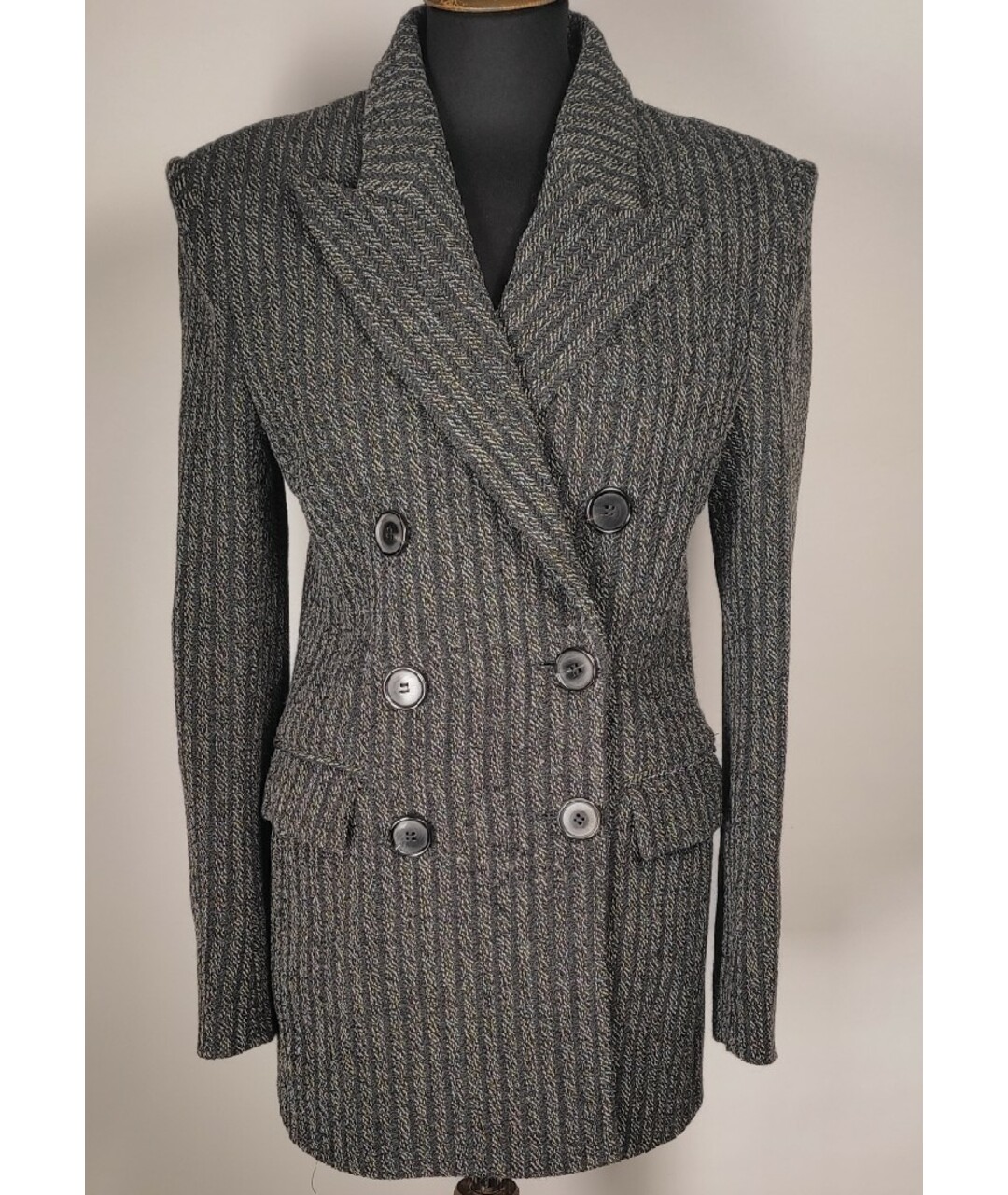 ISABEL MARANT Серый шерстяной жакет/пиджак, фото 9