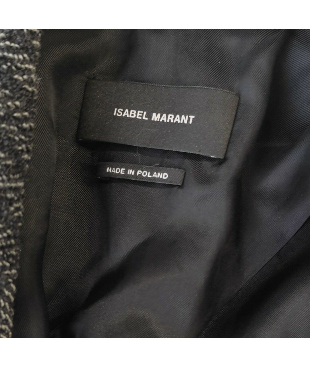 ISABEL MARANT Серый шерстяной жакет/пиджак, фото 4