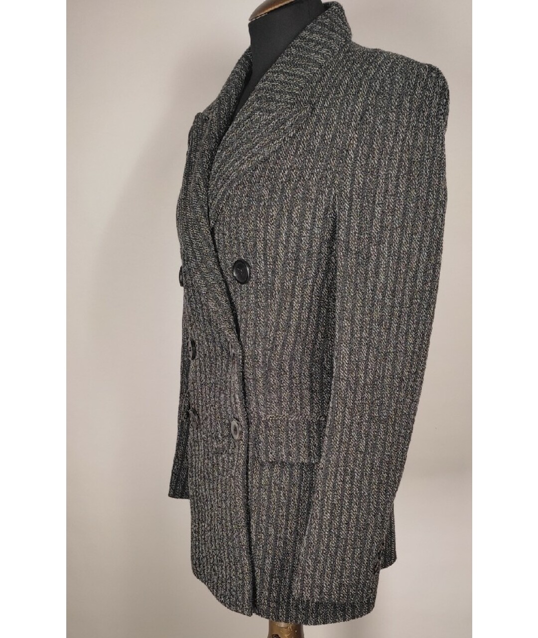 ISABEL MARANT Серый шерстяной жакет/пиджак, фото 3