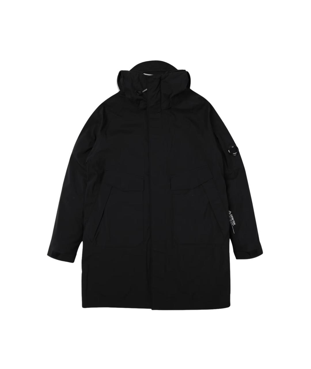CP COMPANY Черная полиамидовая парка, фото 1